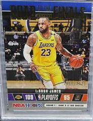 LeBron James Basketball Cards 2021 Panini Hoops Road to the Finals Prices