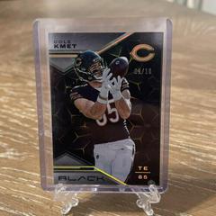 Cole Kmet [Gold] #4 Football Cards 2023 Panini Black Prices