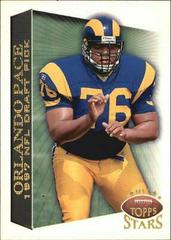 Orlando Pace Football Cards 1997 Topps Stars Prices