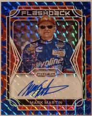Mark Martin [Hyper Red White Blue] #FA-MM Racing Cards 2022 Panini Prizm Nascar Flashback Autographs Prices