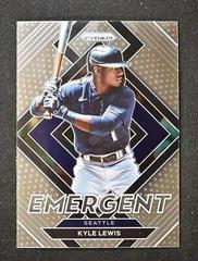 Kyle Lewis Baseball Cards 2022 Panini Prizm Emergent Prices