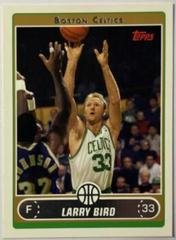 Larry Bird [3 Point Over Magic] #33 Basketball Cards 2006 Topps Prices