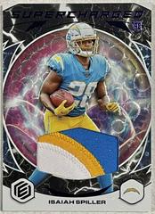 Isaiah Spiller [Xenon] Football Cards 2022 Panini Elements Supercharged Prices