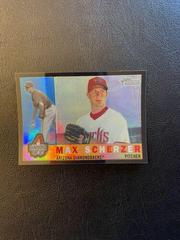Max Scherzer [Black Border Refractor] Baseball Cards 2009 Topps Heritage Chrome Prices
