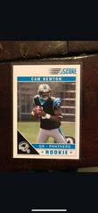 Cam Newton [Steps Background] #315 Football Cards 2011 Panini Score Prices