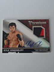 Kyle Kingsbury #FA-KK Ufc Cards 2012 Topps UFC Knockout Autographs Prices