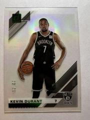 Kevin Durant [Green] #5 Basketball Cards 2019 Panini Clearly Donruss Prices