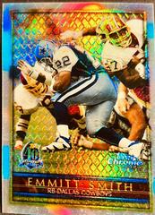 Emmitt Smith [Refractor] #108 Football Cards 1996 Topps Chrome Prices