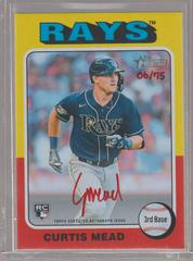Curtis Mead [Special Edition Red Ink] #ROA-CME Baseball Cards 2024 Topps Heritage Real One Autograph Prices