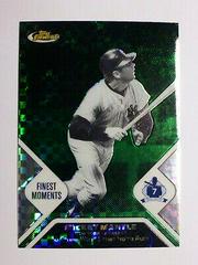 Mickey Mantle [Green Xfractor] #11 Baseball Cards 2006 Finest Mantle Finest Moments Prices