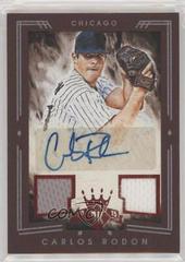Carlos Rodon [Autograph Materials Framed Red] Baseball Cards 2015 Panini Diamond Kings Prices