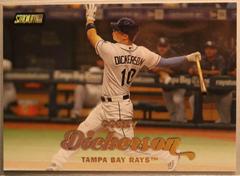 Corey Dickerson [Rainbow Foil] #95 Baseball Cards 2017 Stadium Club Prices
