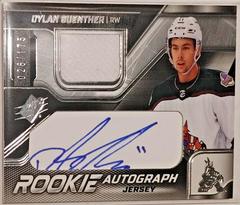 Dylan Guenther [Jersey] #DG Hockey Cards 2022 SPx Rookie Autographs Prices