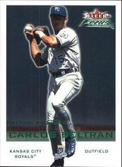 Carlos Beltran #186 Baseball Cards 2001 Fleer Focus Prices