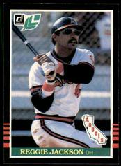 Reggie Jackson #170 Baseball Cards 1985 Leaf Prices