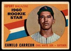Camilo Carreon [Rookie Star] #121 Baseball Cards 1960 Topps Prices