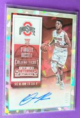 D'Angelo Russell [Autograph Cracked Ice Ticket] #112 Basketball Cards 2015 Panini Contenders Draft Picks Prices