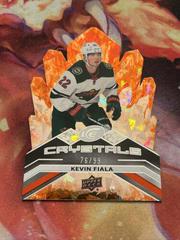 Kevin Fiala [Orange] #IC-10 Hockey Cards 2021 Upper Deck Ice Crystals Prices