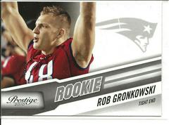 Rob Gronkowski Football Cards 2010 Panini Prestige Prices