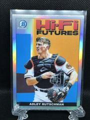 Adley Rutschman [Orange Refractor] #HIFI-3 Baseball Cards 2022 Bowman Hi Fi Futures Prices