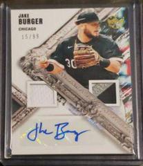 Jake Burger [Gold] #DKS-JB Baseball Cards 2022 Panini Diamond Kings DK Signatures Prices