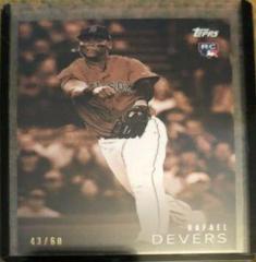 Rafael Devers [Sepia] #22A Baseball Cards 2018 Topps on Demand Black & White Prices