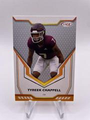 Tyreek Chappell #50 Football Cards 2024 Sage Prices