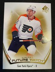 Cam York [Limited Gold] #106 Hockey Cards 2021 SP Authentic Prices