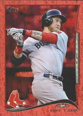 Mike Carp [Red Hot Foil] #11 Baseball Cards 2014 Topps Prices
