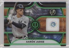 Aaron Judge [Green] #SOA-AJ Baseball Cards 2022 Topps Tribute Stamp of Approval Relics Prices