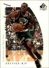 Paul Pierce Basketball Cards 1999 SP Authentic Prices
