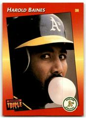 Harold Baines Baseball Cards 1992 Panini Donruss Triple Play Prices