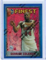 Derrick Coleman Refractor #240 Basketball Cards 1995 Finest Prices