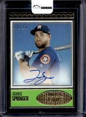 George Springer [Black] #BC2-GS Baseball Cards 2018 Topps Brooklyn Collection Autographs Prices