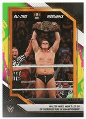 WALTER [2. 0] Wrestling Cards 2022 Panini NXT WWE All Time Highlights Prices