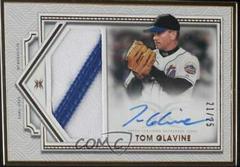 Tom Glavine Baseball Cards 2022 Topps Definitive Framed Autograph Patch Collection Prices