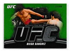 Diego Sanchez [Green] Ufc Cards 2010 Topps UFC Knockout Fight Mat Relic Prices