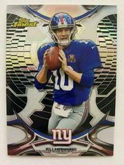 Eli Manning [Black Refractor] Football Cards 2015 Topps Finest Prices