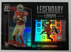 Trey Lance [Black Pandora] #LL-18 Football Cards 2021 Panini Donruss Optic Legendary Logos Prices
