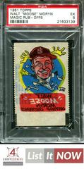 Walt 'Moose' Moryn Baseball Cards 1961 Topps Magic Rub Offs Prices