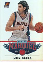 Luis Scola #90 Basketball Cards 2012 Panini Marquee Prices