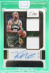 Khris Middleton #DJ-KHM Basketball Cards 2021 Panini One and One Dual Jersey Autographs Prices