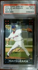 Daisuke Matsuzaka Baseball Cards 2007 Topps Team Set Red Sox Prices
