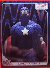 Captain America [Teal Wave] #13 Marvel 2023 Upper Deck Platinum Prices