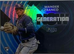 Wander Franco [Blue] #GN-4 Baseball Cards 2022 Topps Generation Now Prices