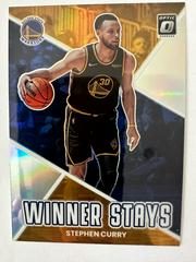 Stephen Curry [Holo] #18 Basketball Cards 2022 Panini Donruss Optic Winner Stays Prices