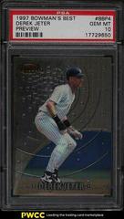 Derek Jeter #BBP4 Baseball Cards 1997 Bowman's Best Preview Prices