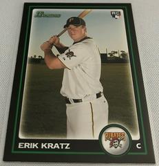 Erik Kratz #BDP55 Baseball Cards 2010 Bowman Draft Picks Prices
