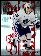Matthew Knies [Red] #SE-5 Hockey Cards 2023 Upper Deck Special Edition Prices