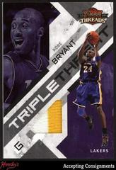 Kobe Bryant [Century Proof Platinum] #4 Basketball Cards 2009 Panini Threads Prices